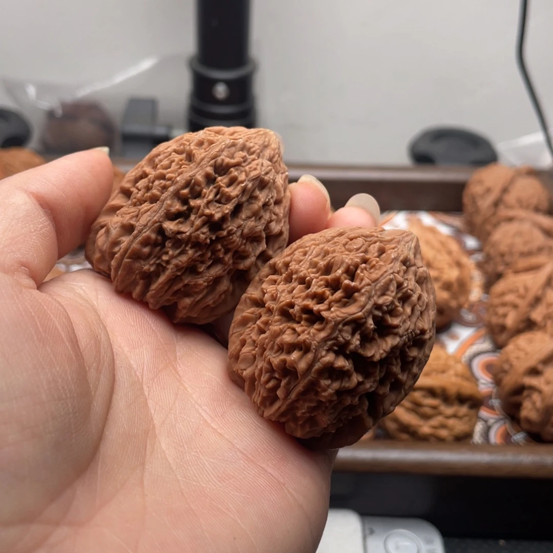 S***^核桃手串/手链大蒜头37尺尖有黄