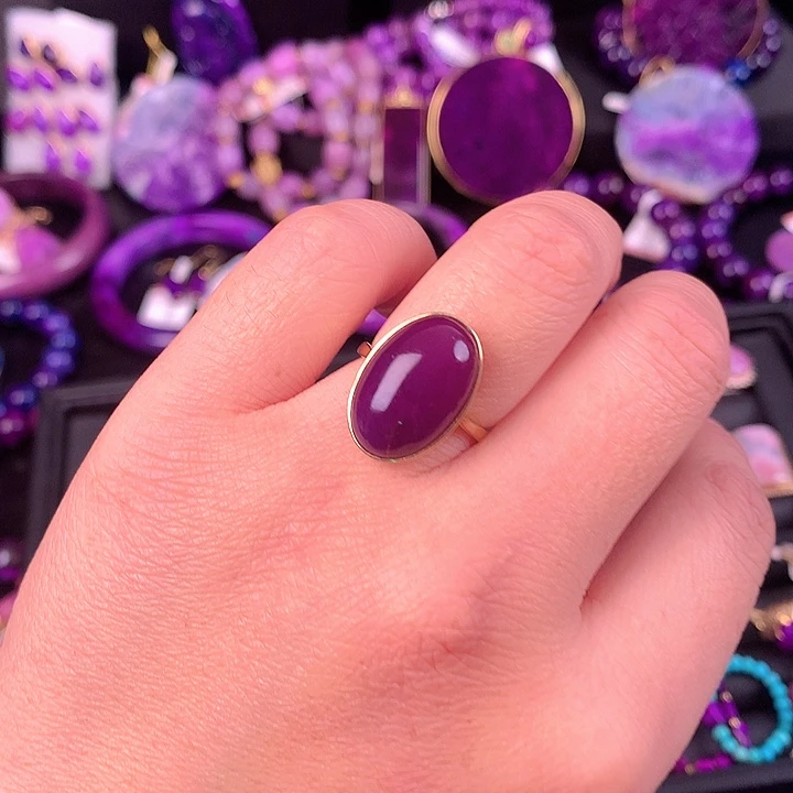 苏纪石（舒俱来）未镶嵌戒指