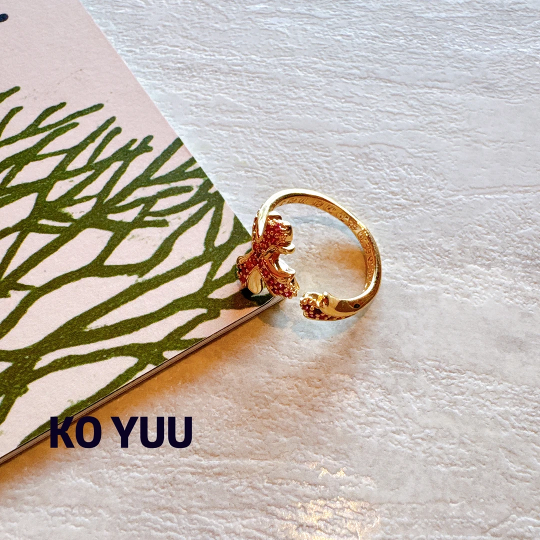 铜合金锆石戒指 【雨桐高奢饰品】戒指CC00173#1