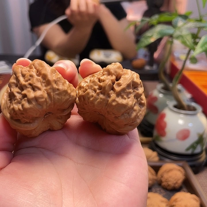 文玩核桃把件蛤蟆闪43