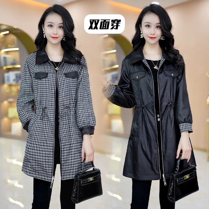 【派克服】优雅新款气质时尚大气减龄收腰显瘦派克服M-4XL-27572