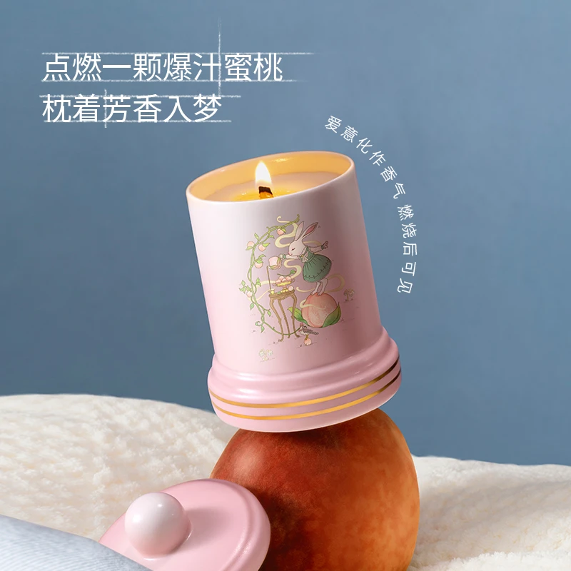 即颂精灵花园香薰蜡烛礼盒室内持久家用高级感香氛送闺蜜生日礼物