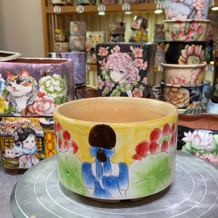 景德镇艺术手绘作品