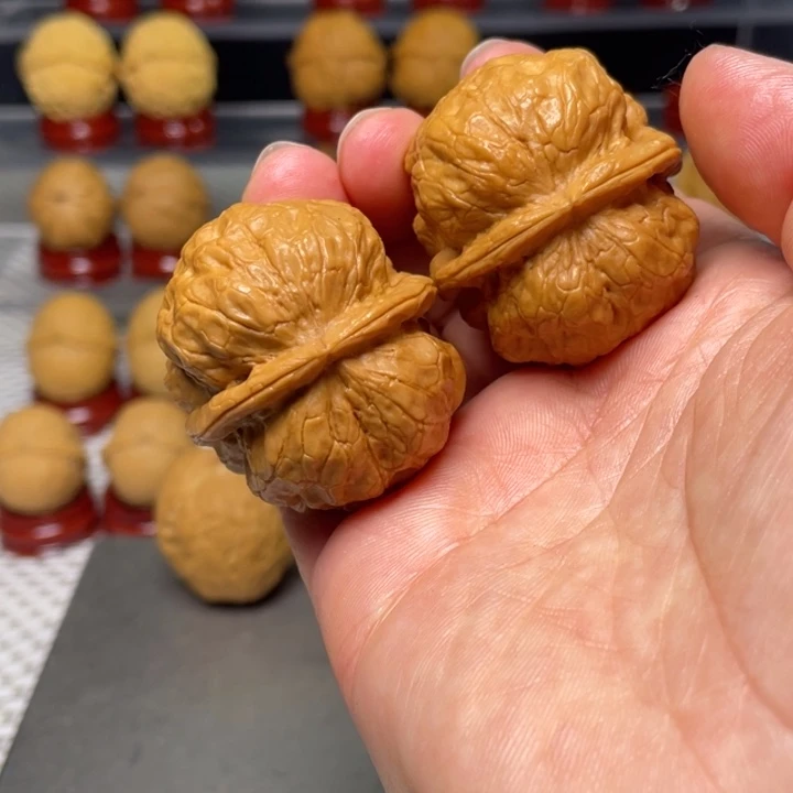 文玩核桃把件香*20金蟾疙瘩包