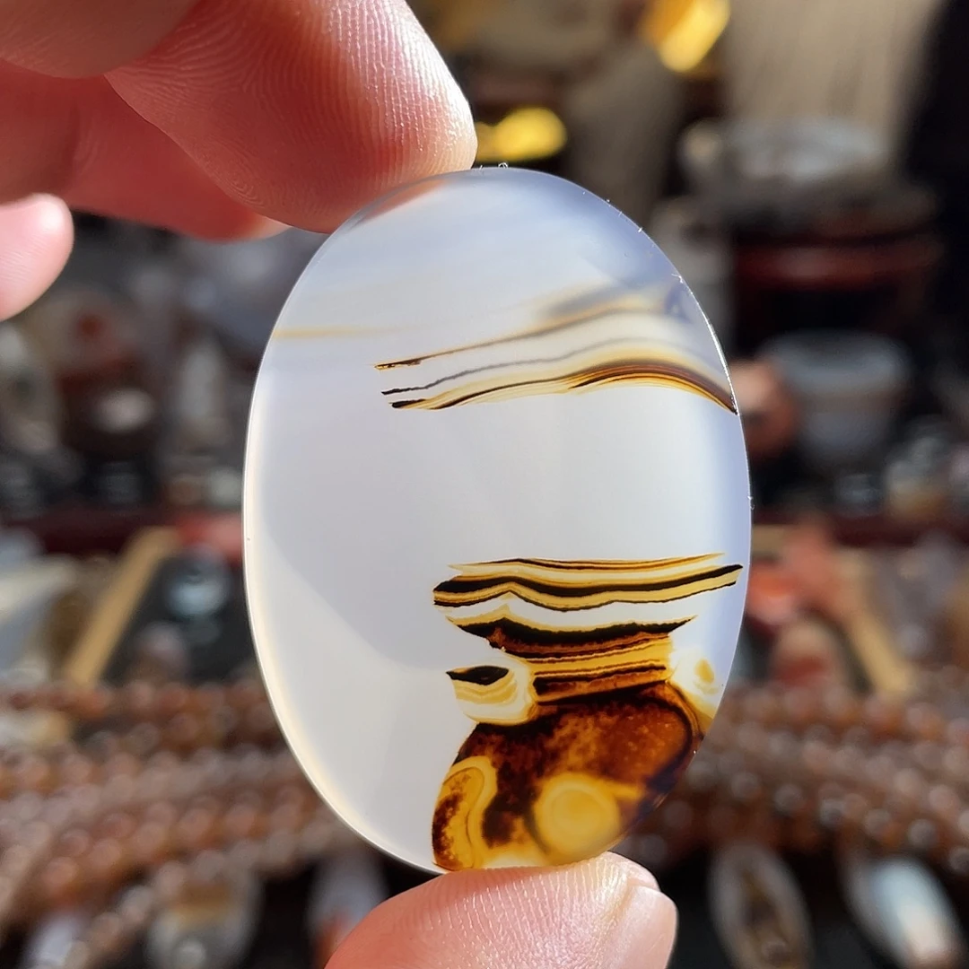 玛瑙/玉髓未镶嵌颈饰