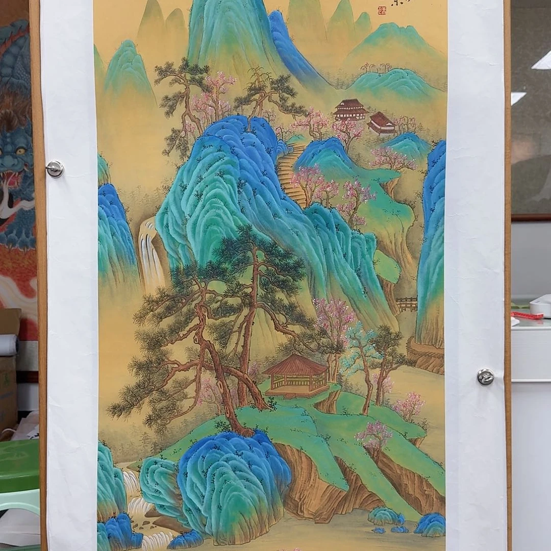 国画多次参加国内外大型展览