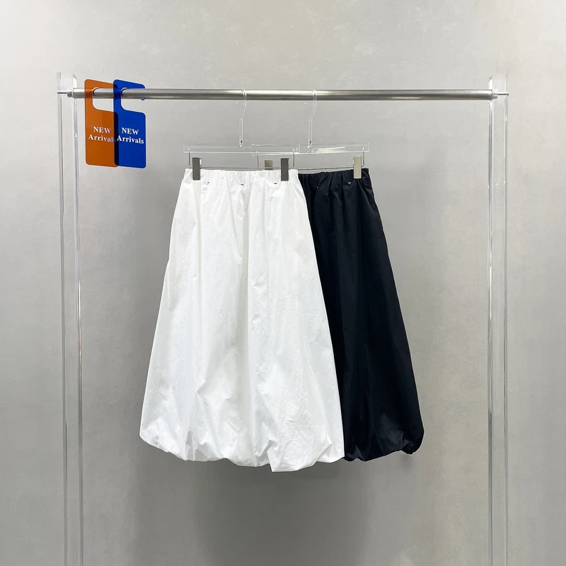 欧洲站早春新品洋气显瘦花苞蓬蓬裙百搭半身裙气质欧货裙子潮5886