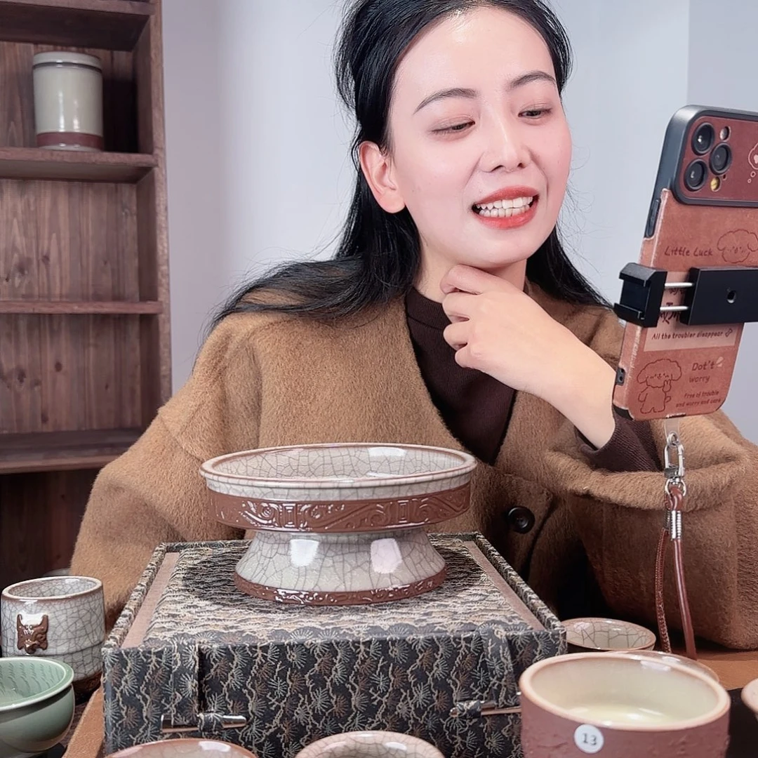 其他陶周而复始壶承果盘