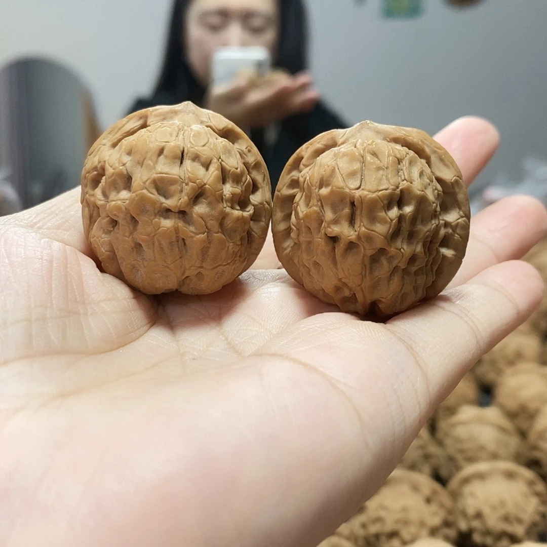 吊坠文玩核桃甲骨文34