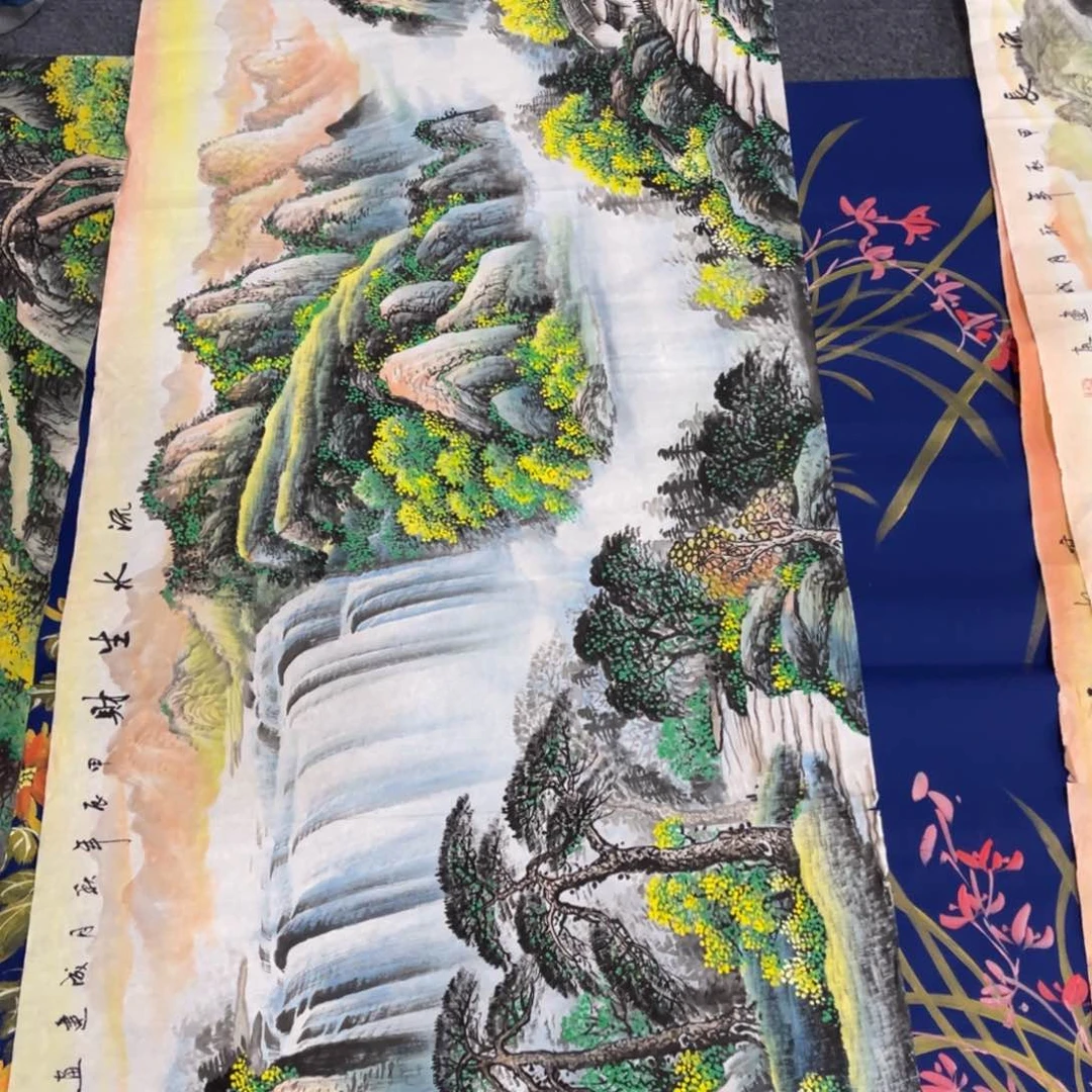 国画处理作品看好再拍哦