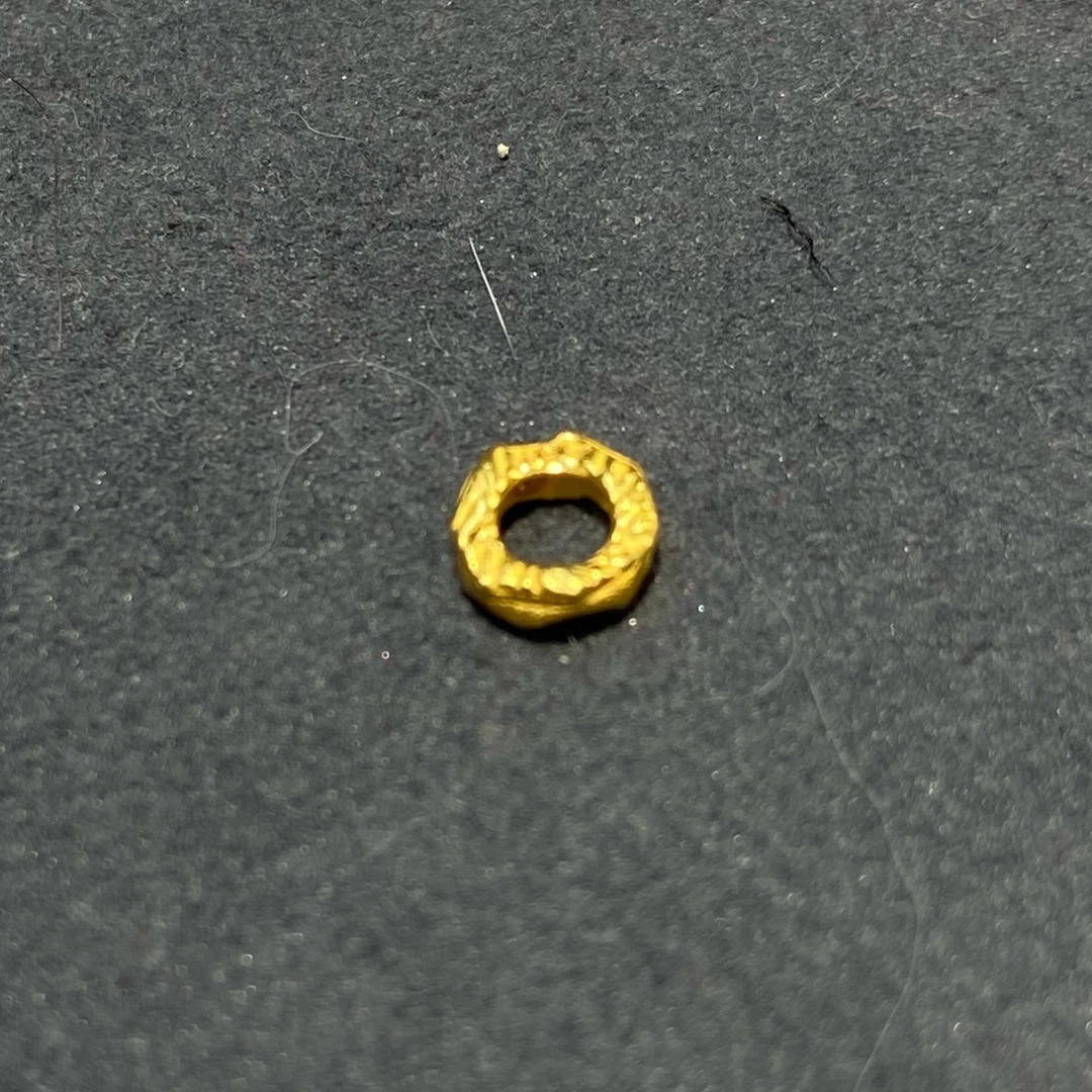 【张张专享】足金999 卡6锤纹盘缠单颗（多样性发其一）3颗起包邮