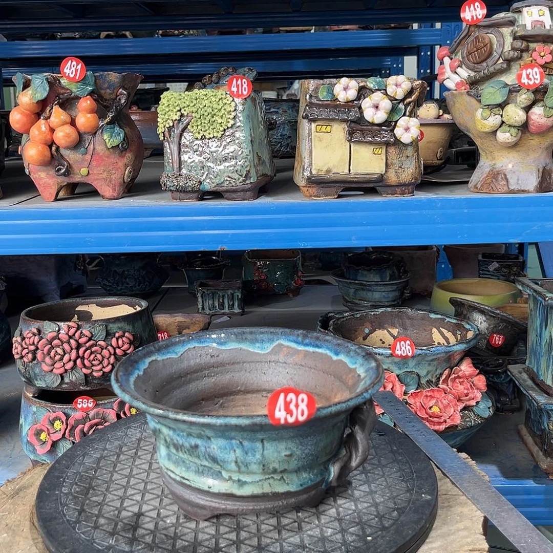 微瑕438 号陶然花器手工花盆