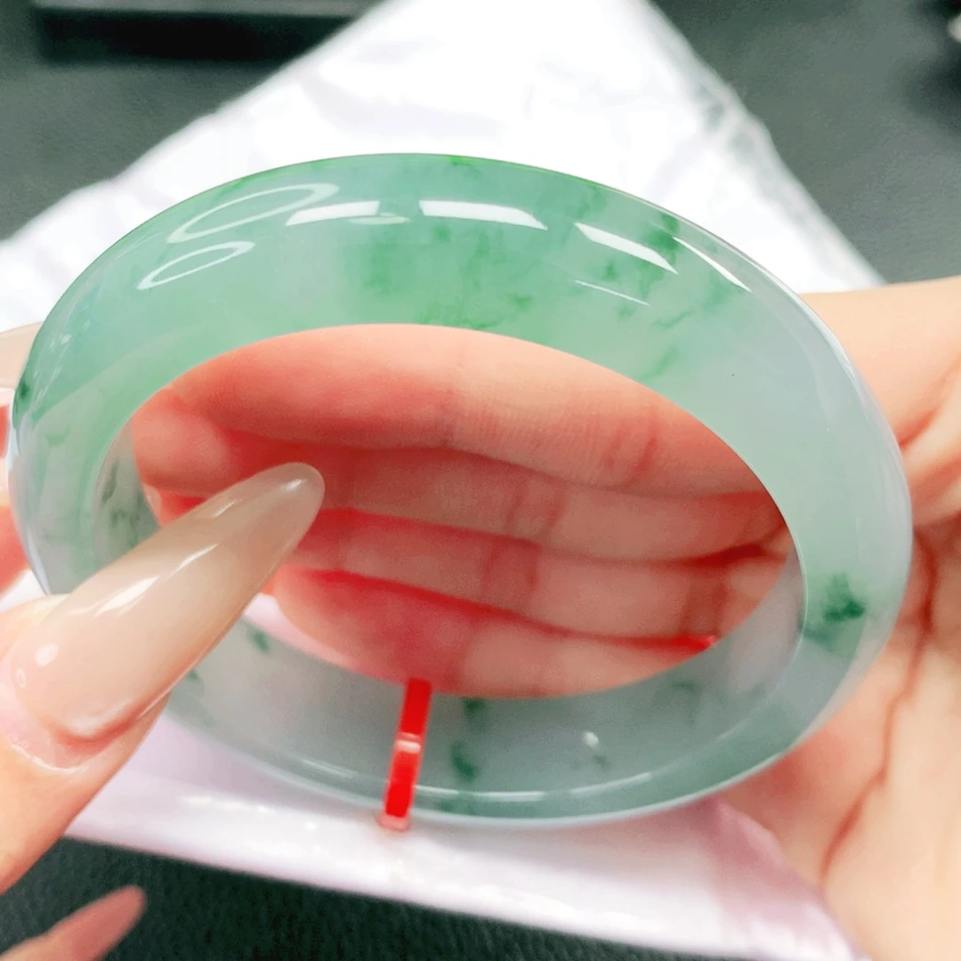 翡翠未镶嵌手镯58