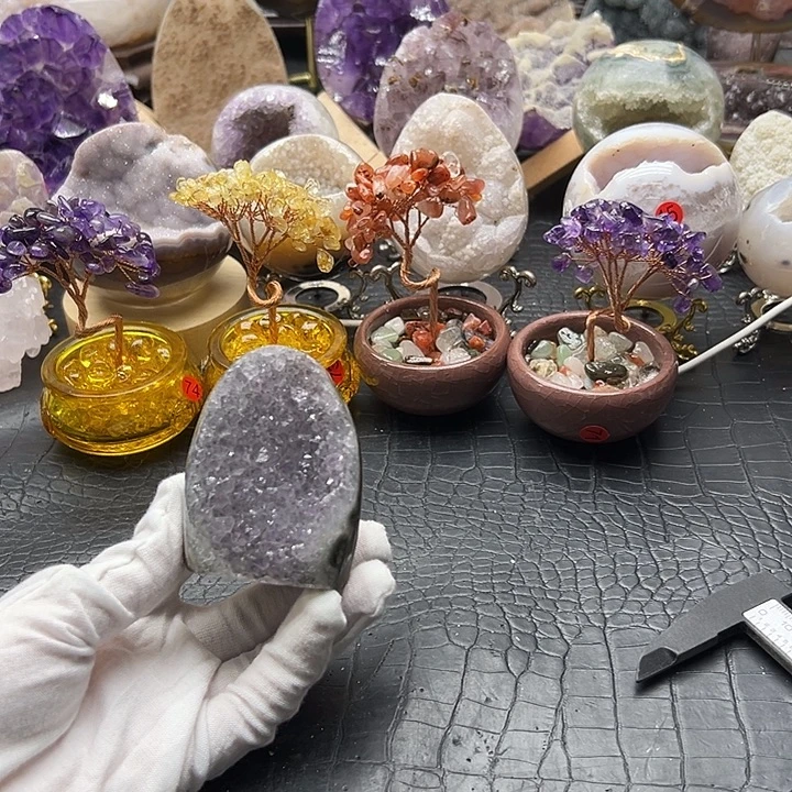 珠宝半成品未镶嵌水晶80