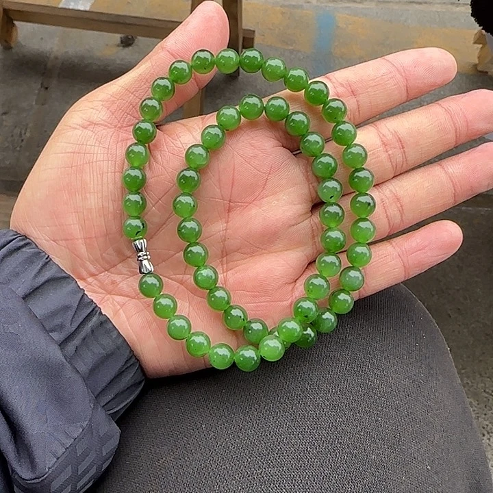 和田玉（碧玉）未镶嵌颈饰卡8