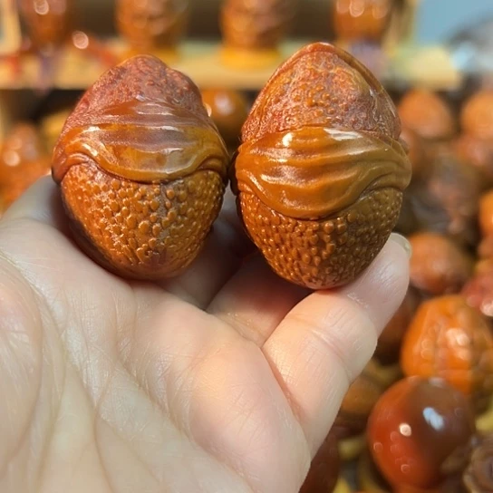 手串/手链橄榄核地包天一对