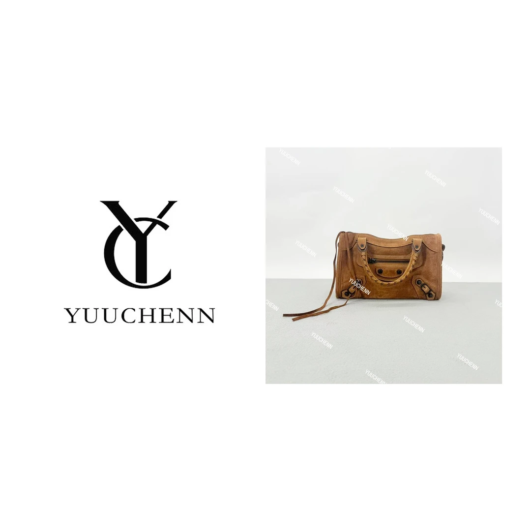 YUUCHENN/25cm原创设计高定真皮包 HH7689