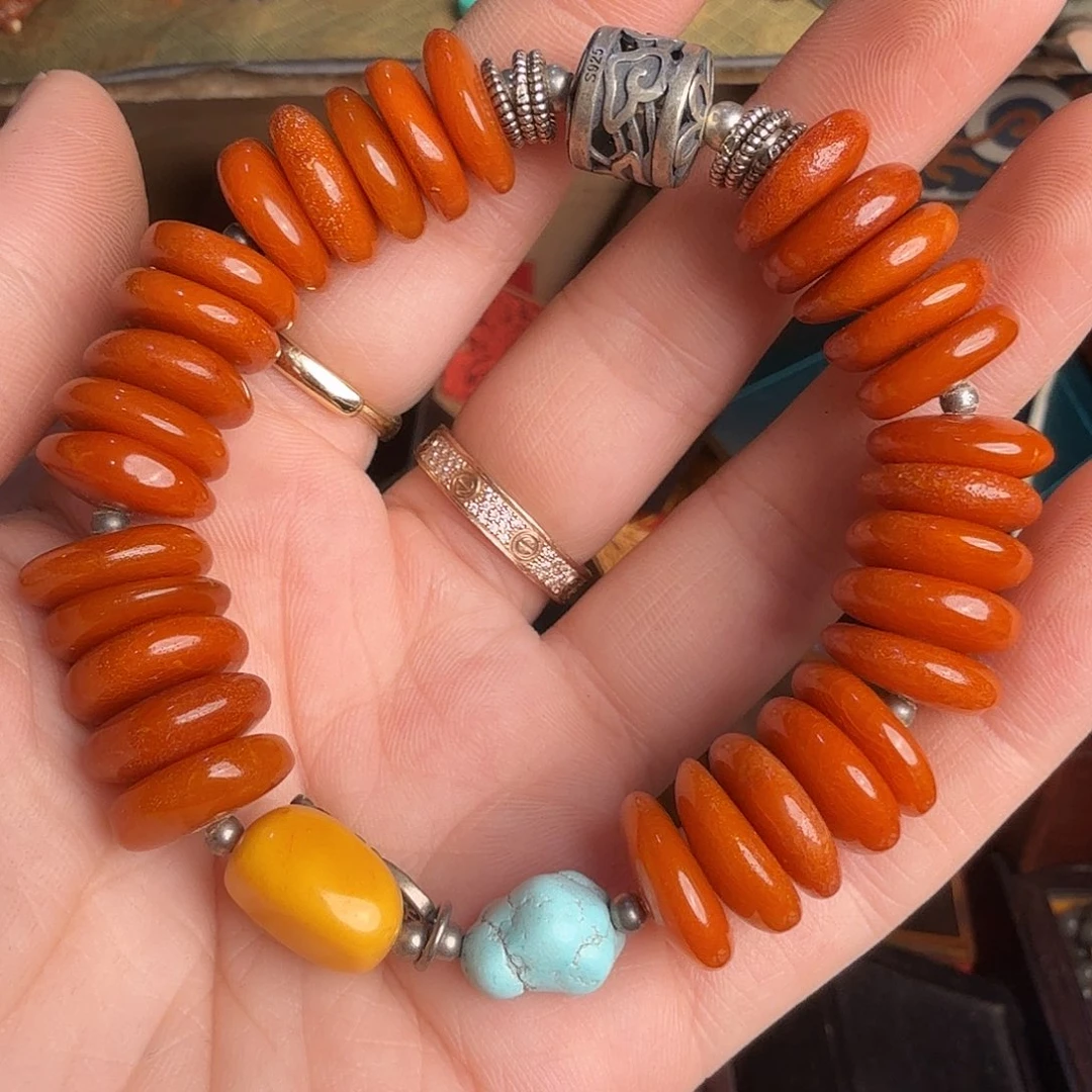 滴血莲花菩提吊坠