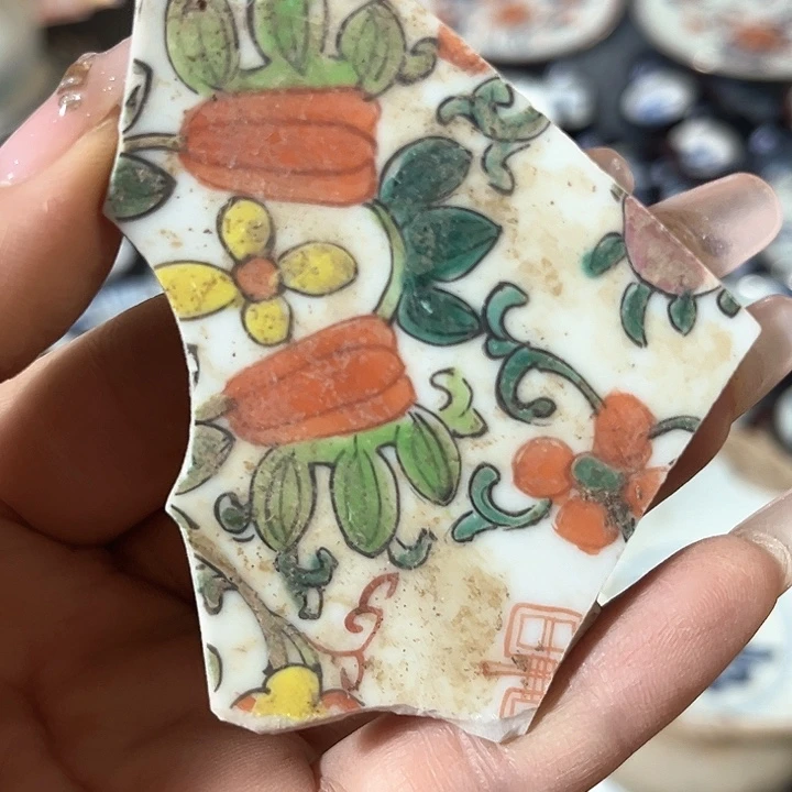 瓷片瓷片茶托喝茶非常不错