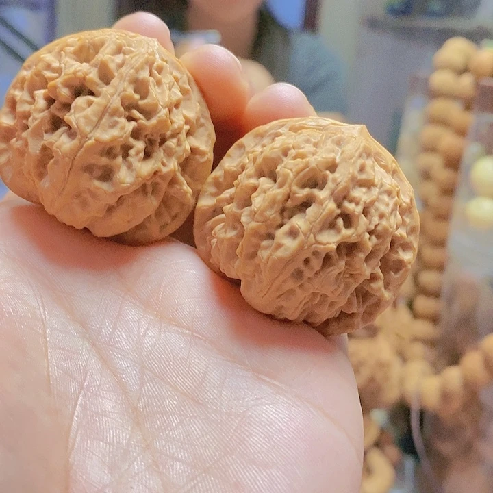 【闪购商品】文玩核桃把件40老款狮子头