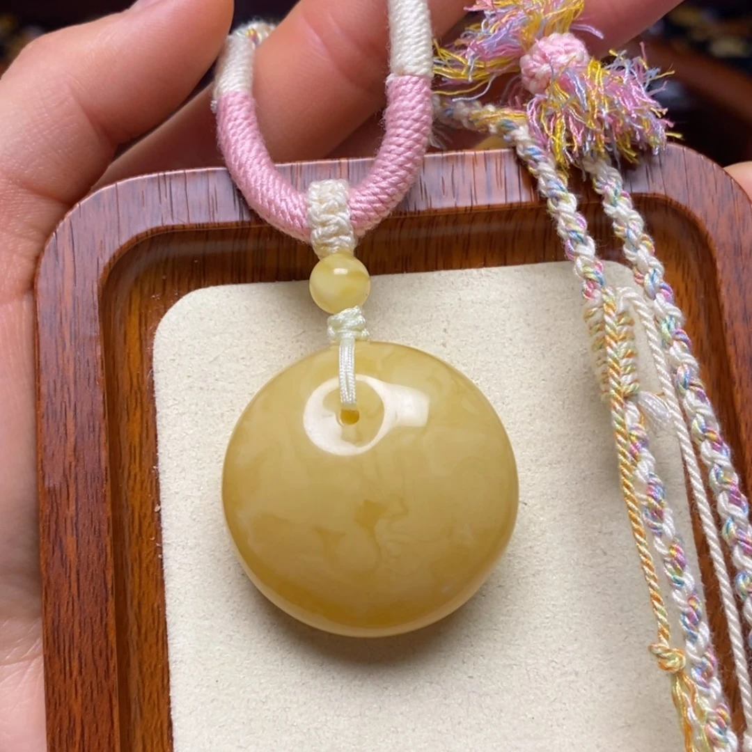 【闪购商品】蜜蜡颈饰未镶嵌项链