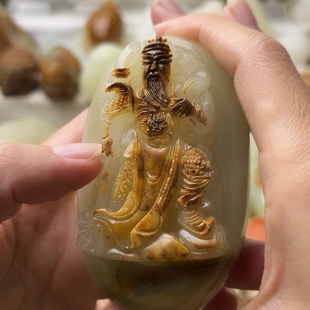 石材古青石不退换关公