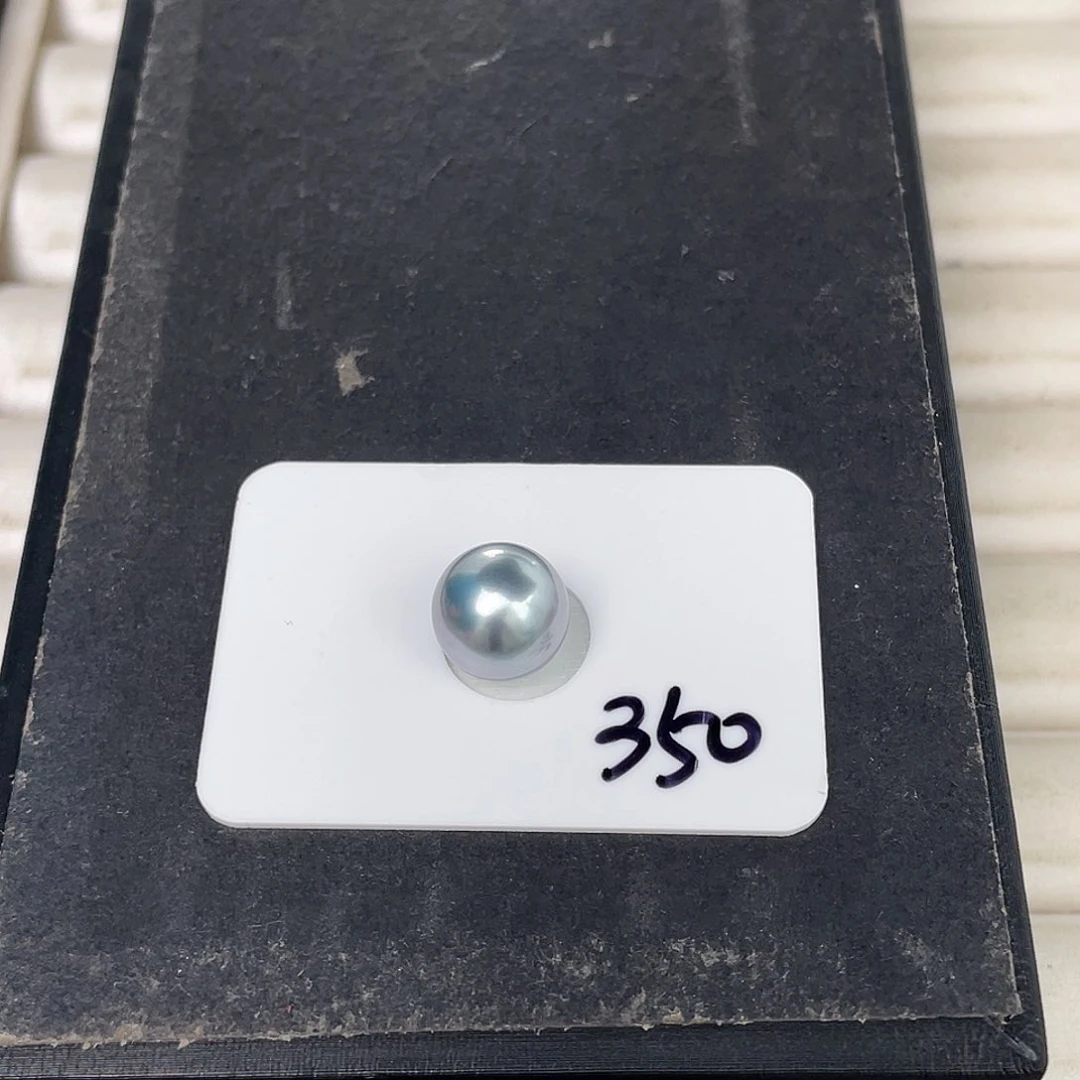 未镶嵌裸珠定制海水珍珠11铂金灰裸珠