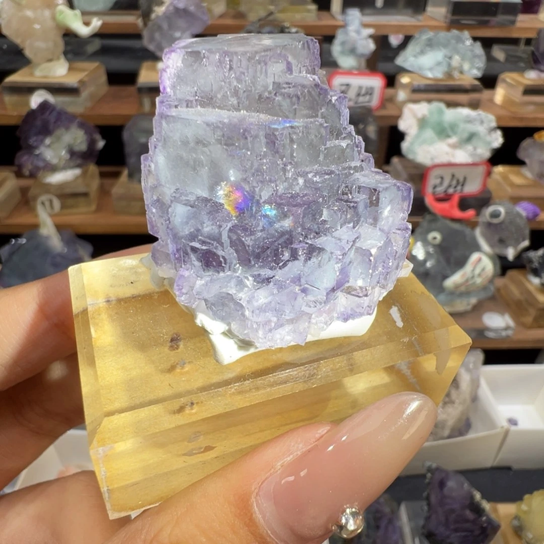 石材瑶岗仙萤石55