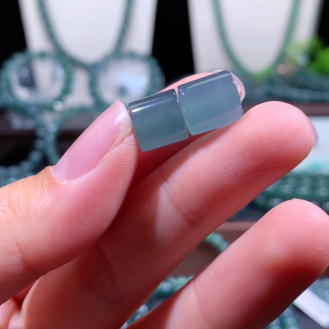 末*** 翡翠未镶嵌手链天然a货翡翠手串10