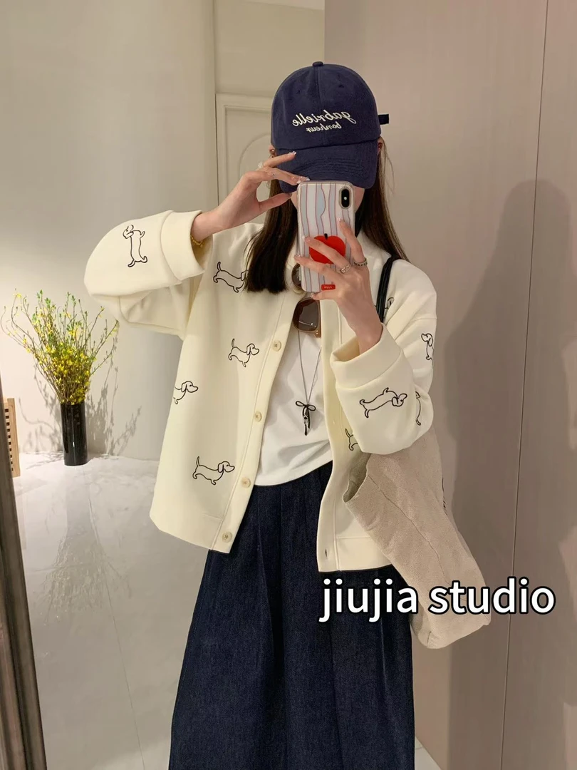 九佳 【女高棒球服】高端棒球服外套时尚休闲宽松百搭ins外套开衫