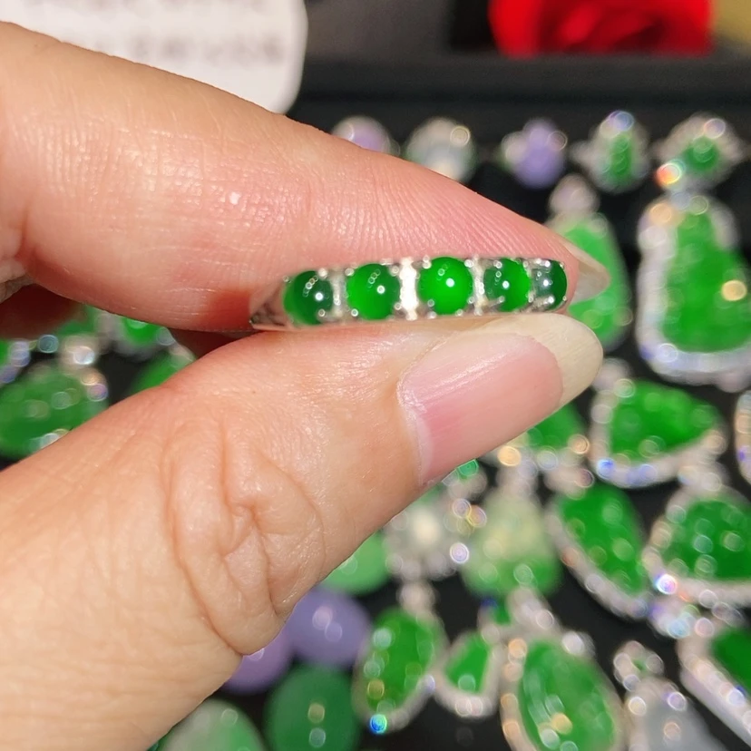 【闪购商品】未镶嵌戒指翡翠天然翡翠