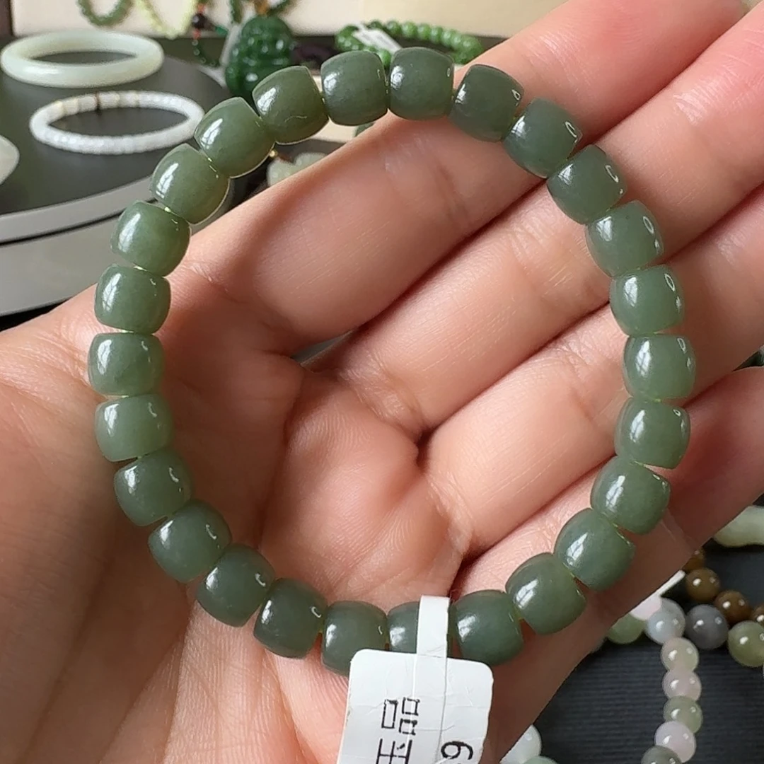 和田玉未镶嵌手串