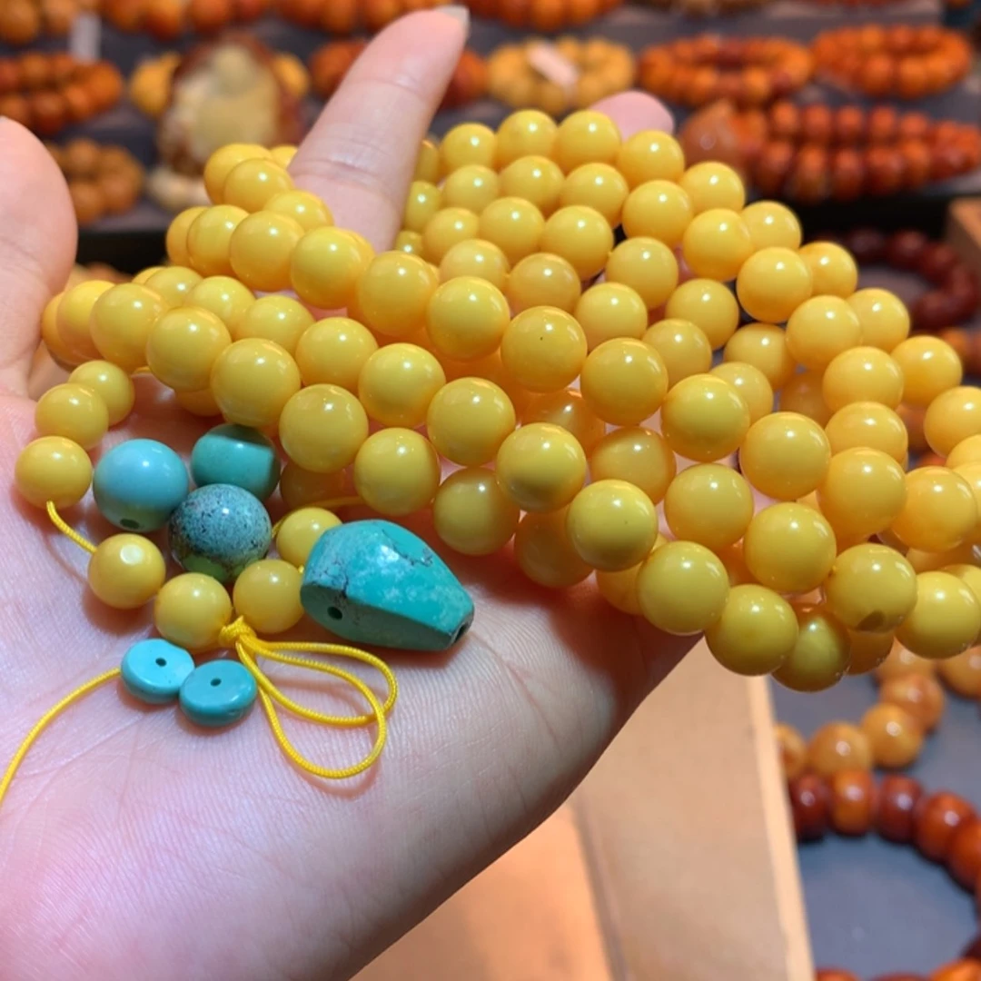 【闪购商品】未镶嵌蜜蜡手链为***在蜜蜡手链定制