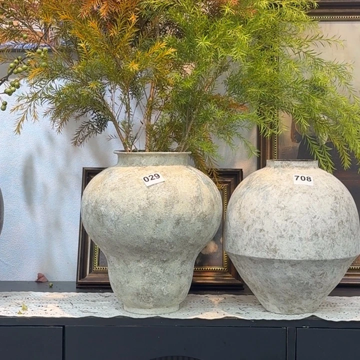 明***痕瓷片景德镇手工花器