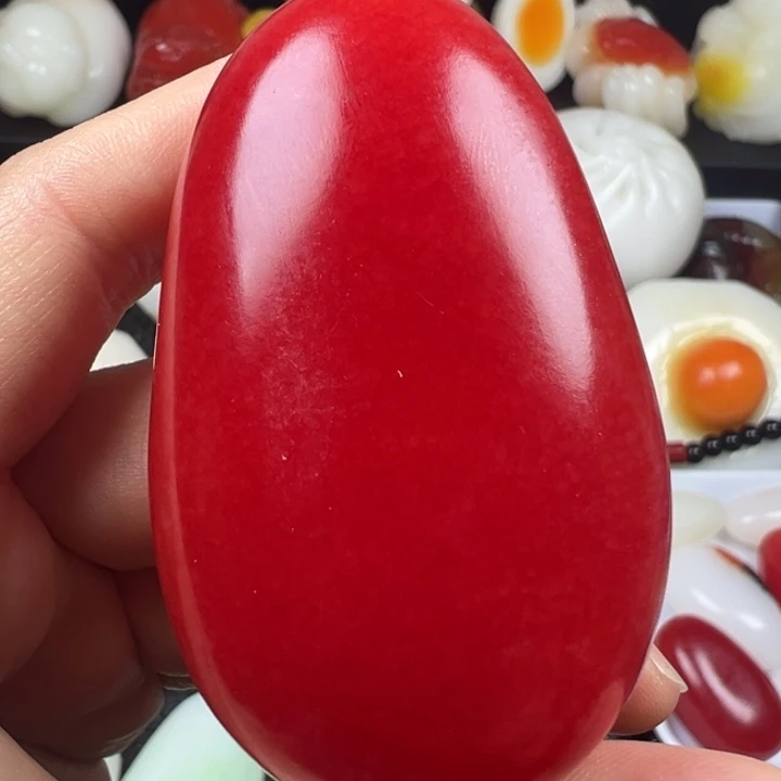 新疆戈壁五彩石金丝