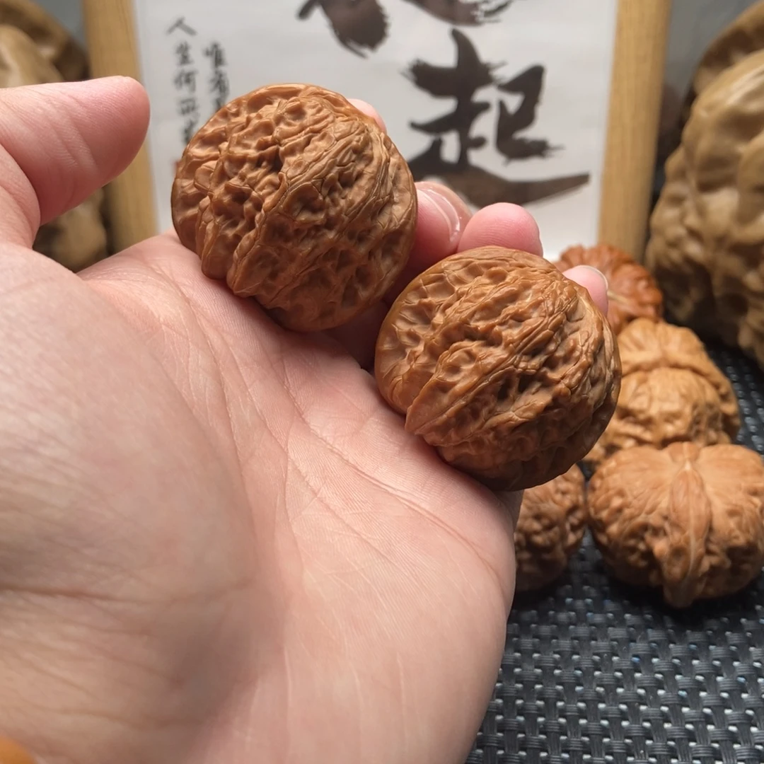 文玩核桃吊坠40磨盘