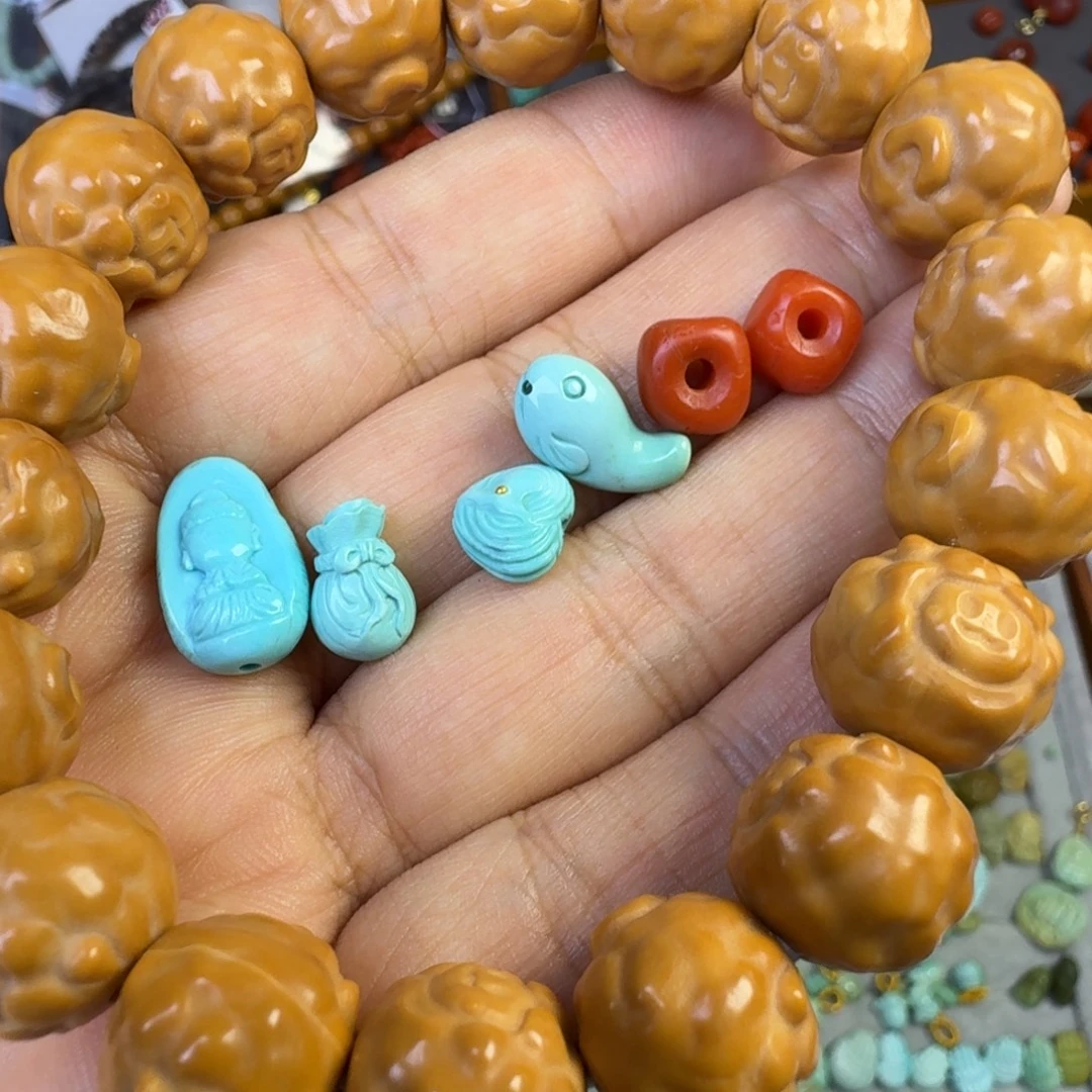 M***.猴头核桃手串猴头