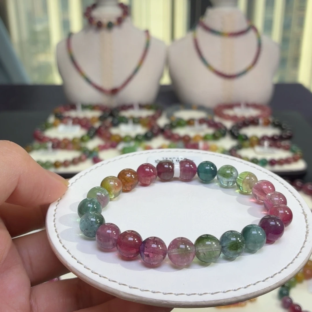 未镶嵌碧玺手链A31