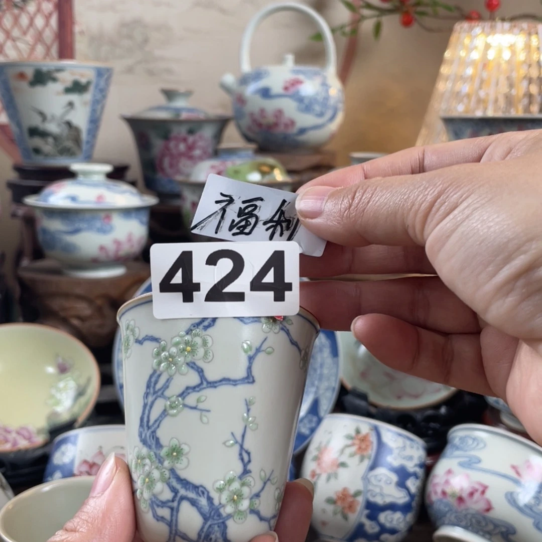 景德镇手绘茶具原创