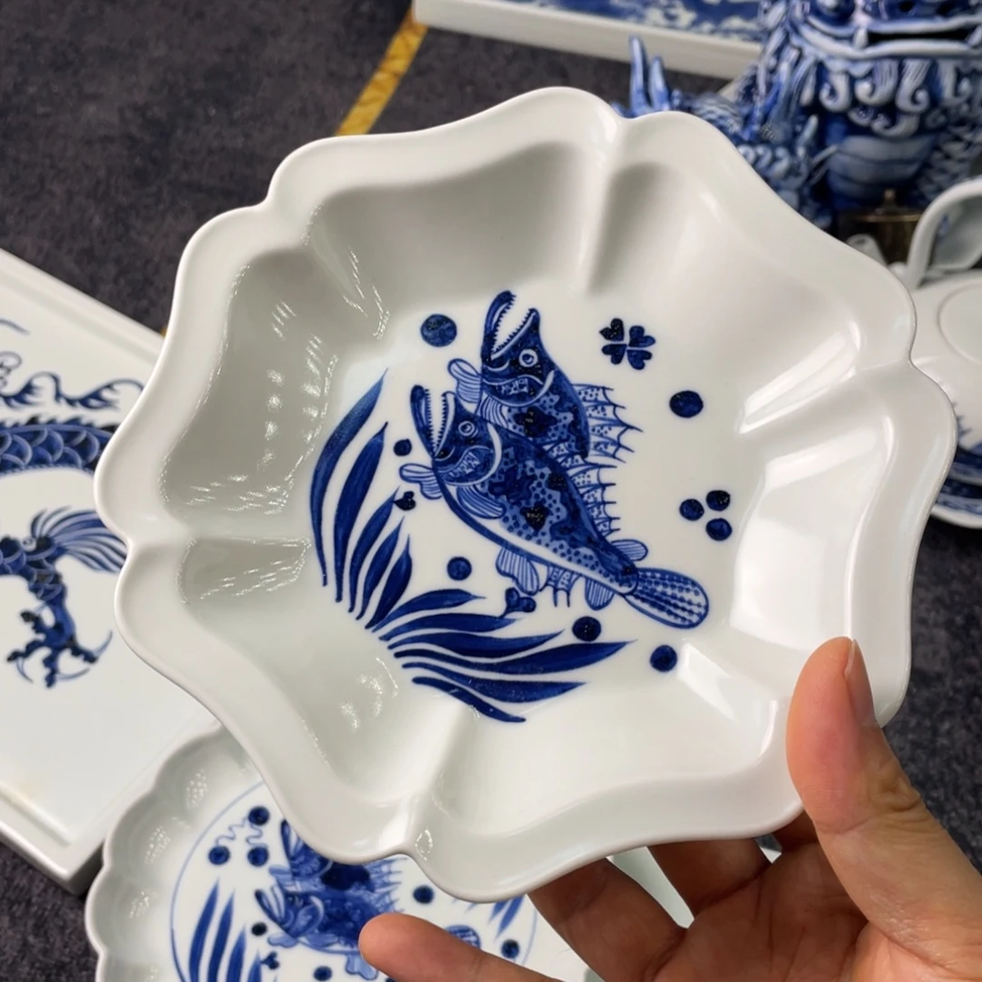 景德镇陶瓷手工手绘
