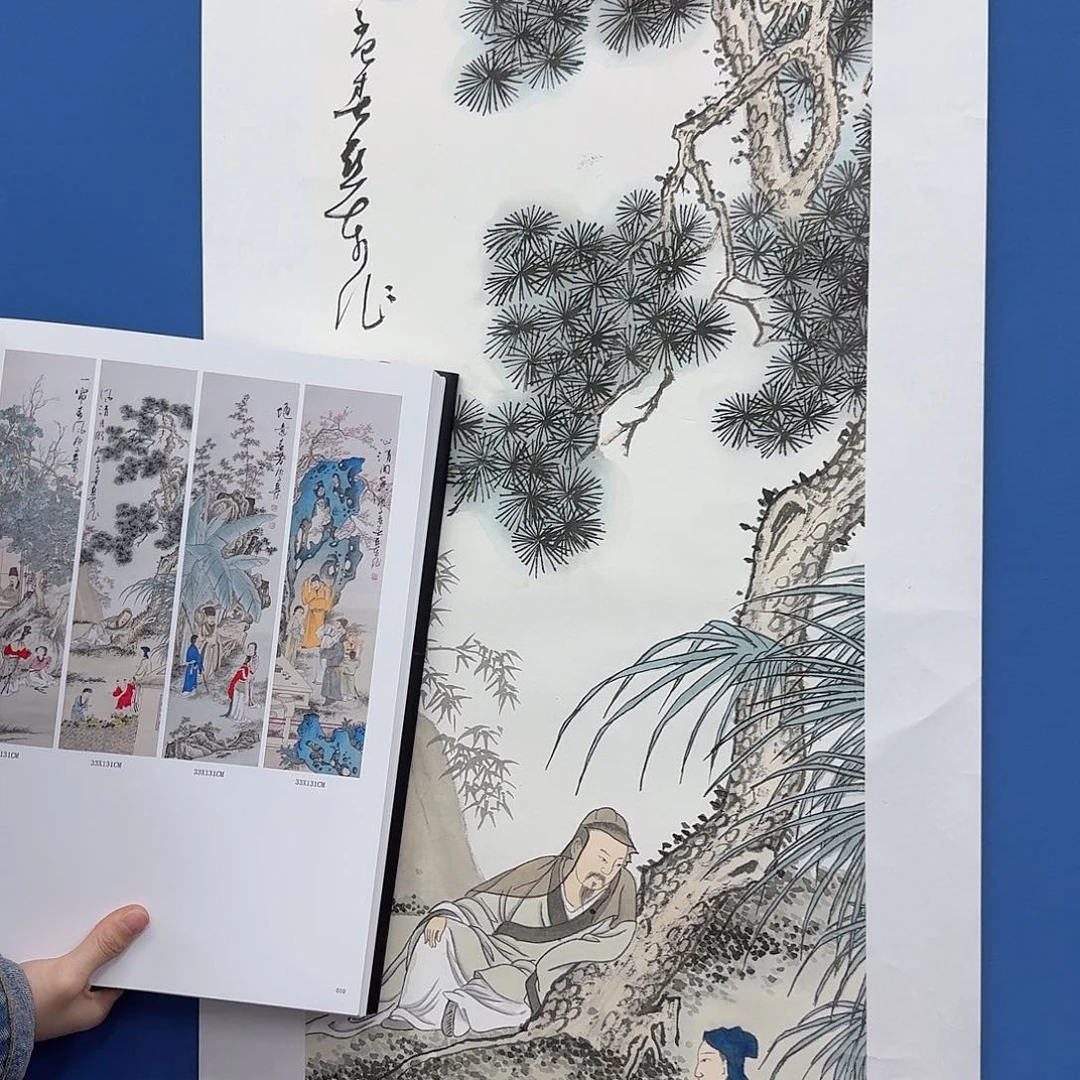 国画多次参加国内外大型