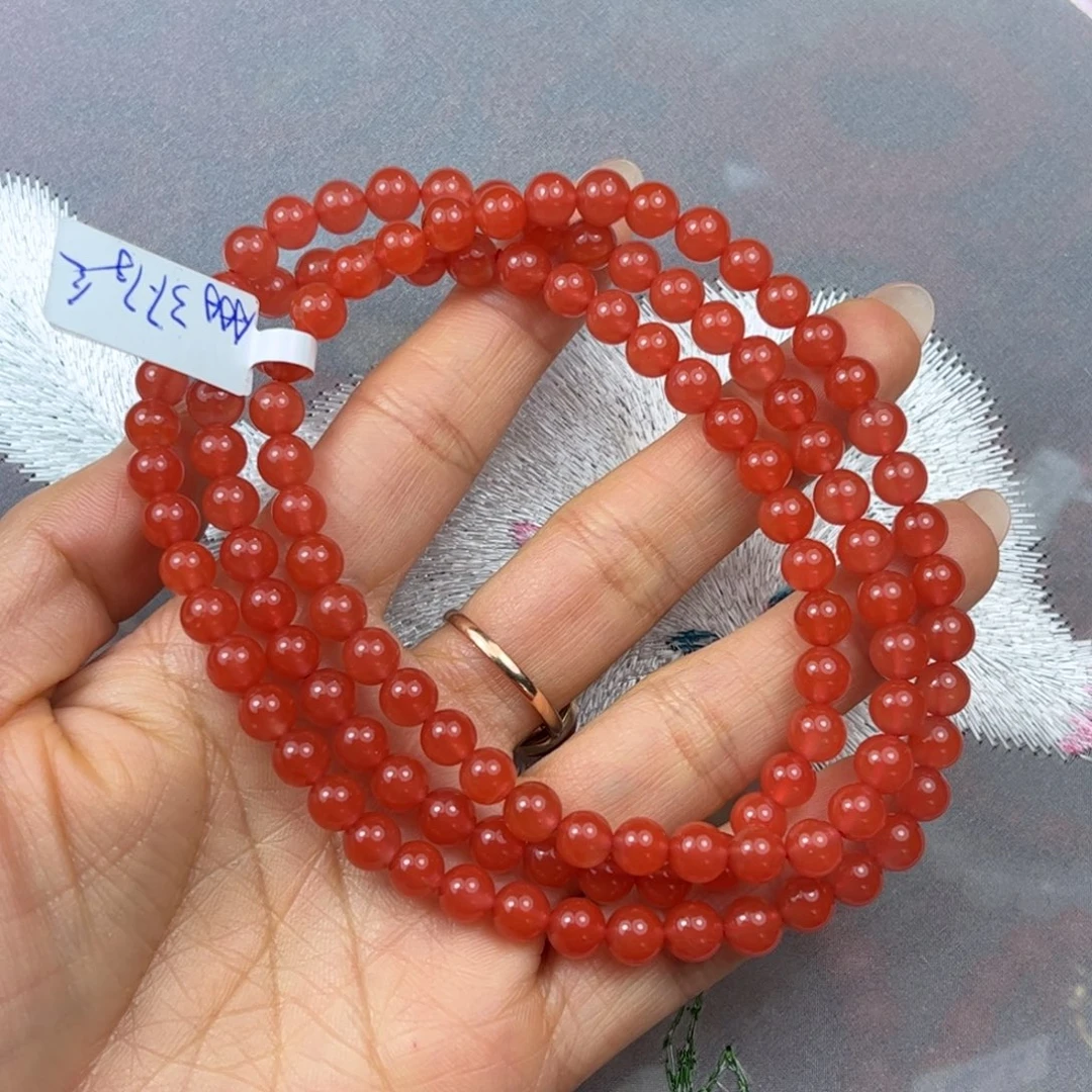 南红玛瑙未镶嵌手串