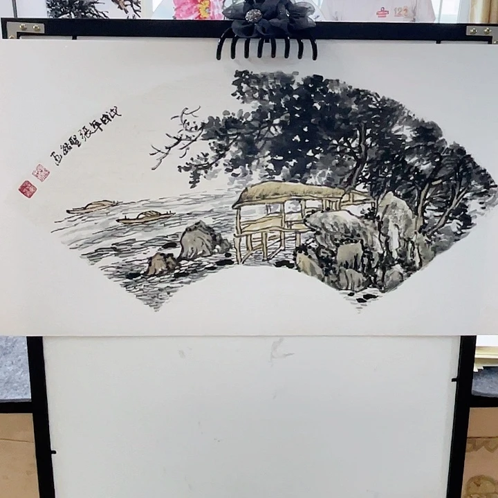 国画张圣敏先生纯手绘作品