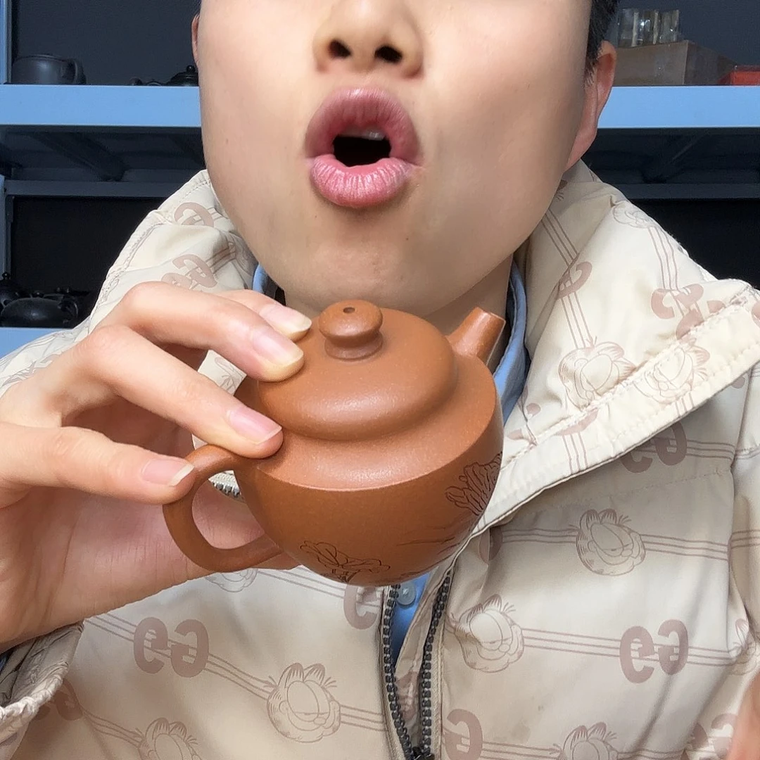 紫砂茶壶民间手艺人全手工制作