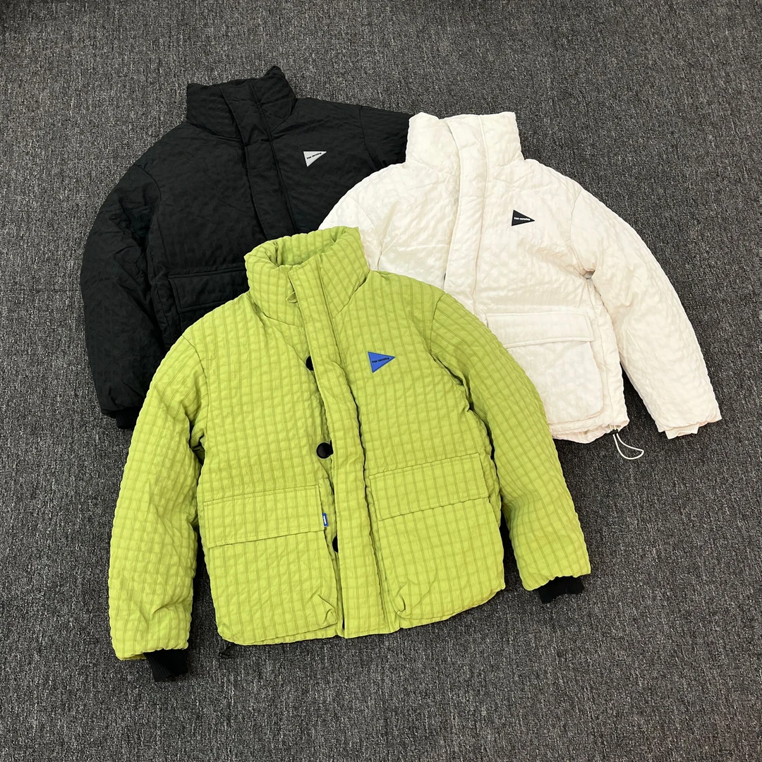 【返场福利】宽松纯色立领男长袖保暖羽绒情侣时尚简约日系1677