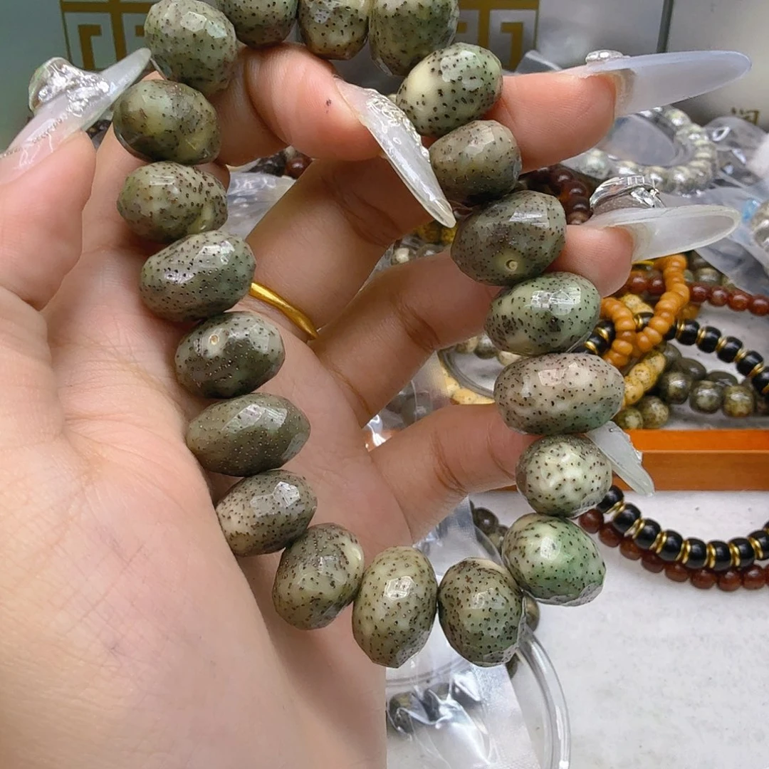 手串星月菩提85爱谁谁随行无相手工雕刻18左右尺寸