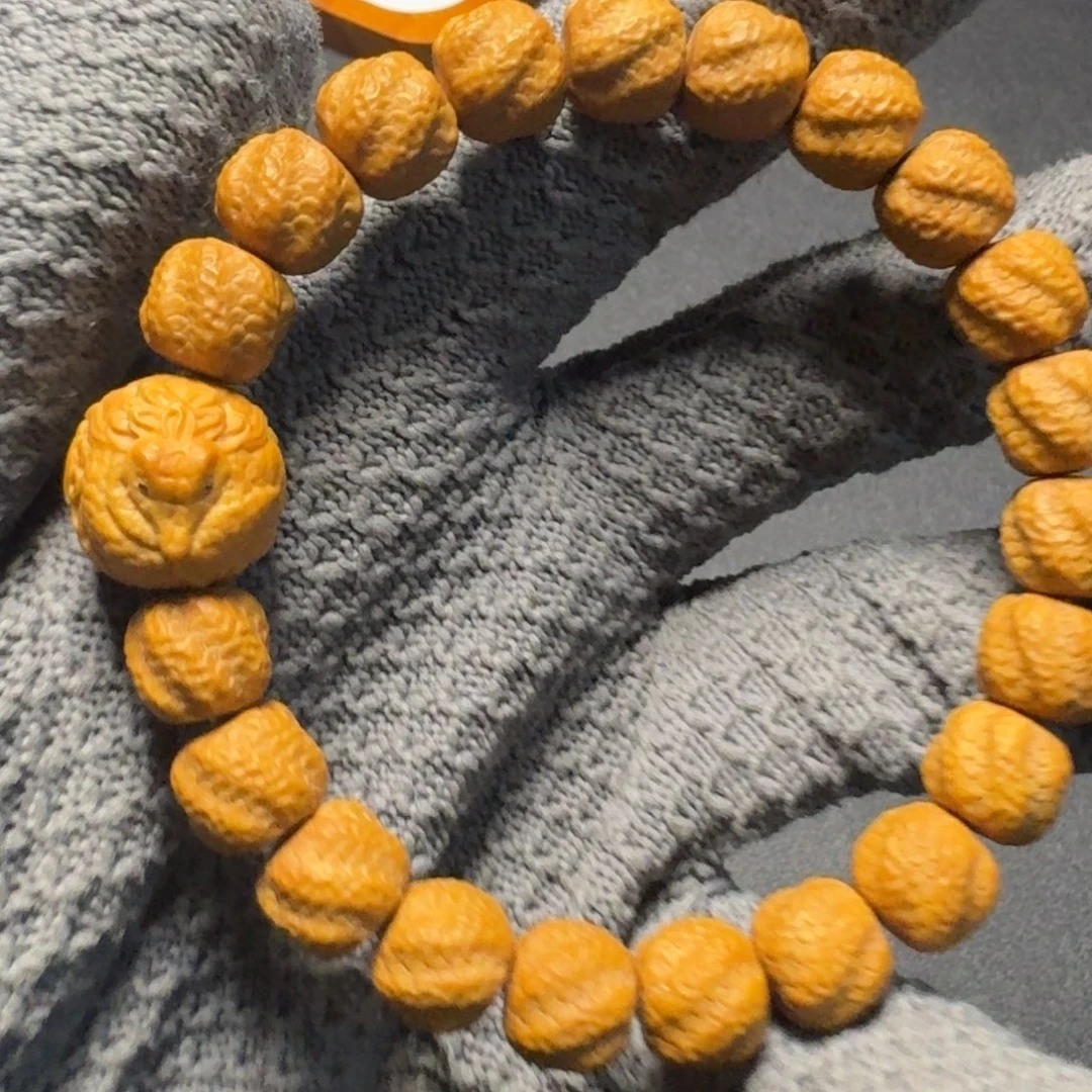 猴头核桃吊坠全品灵蛇带配饰