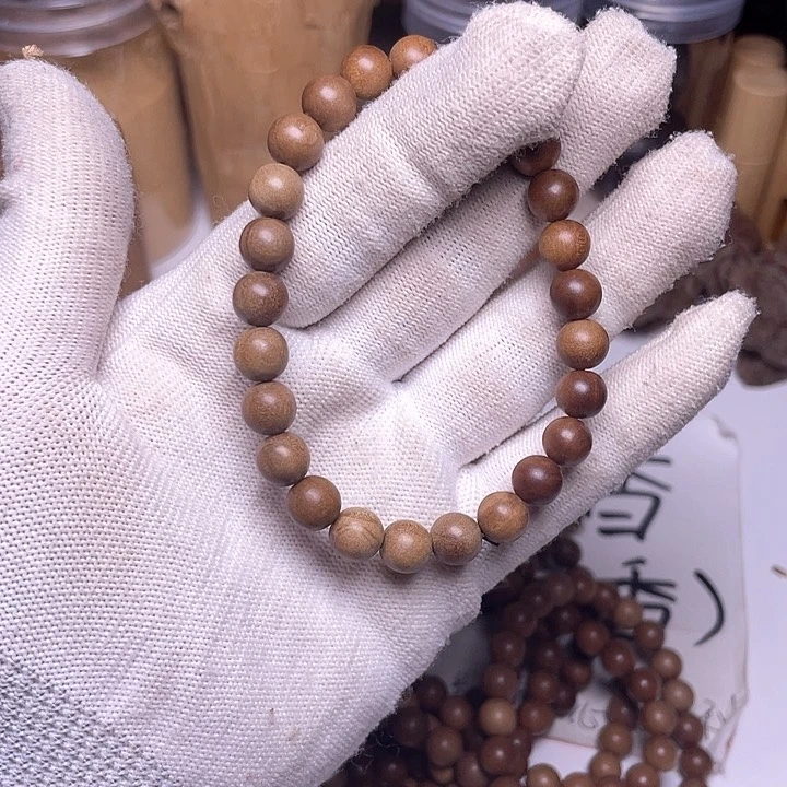 檀香木无事牌檀香木0.8单圈微暇