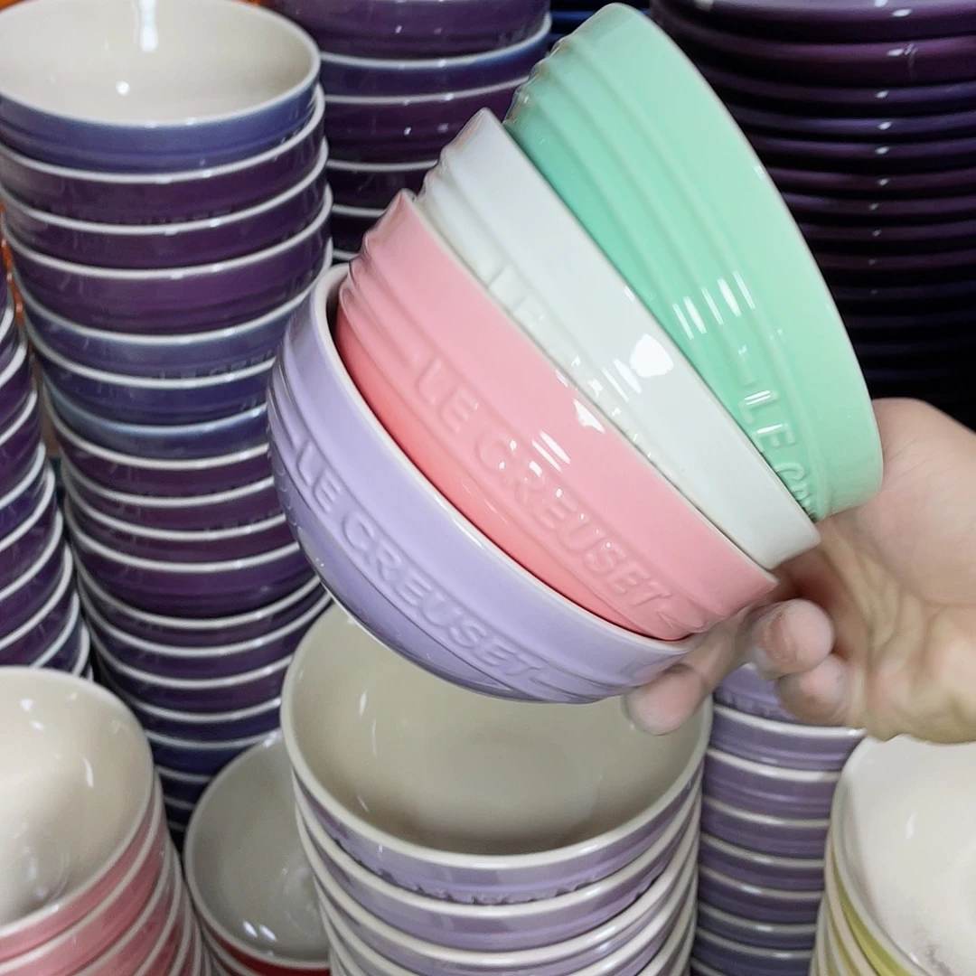瓷片微瑕陶瓷餐具家用 四个