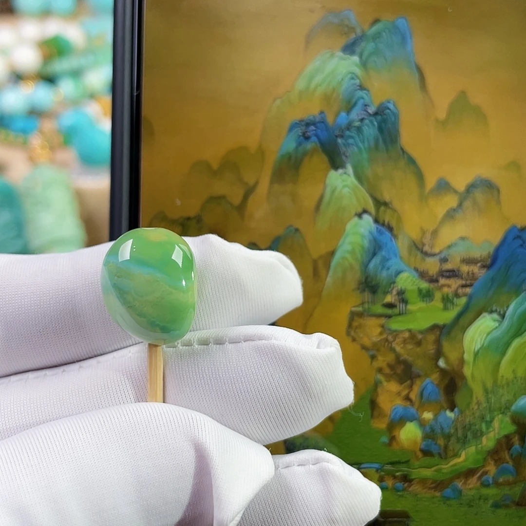 绿松石未镶嵌珠宝奇石